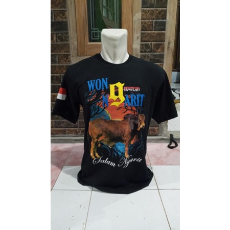 kaos peternak sapi, wong ngarit