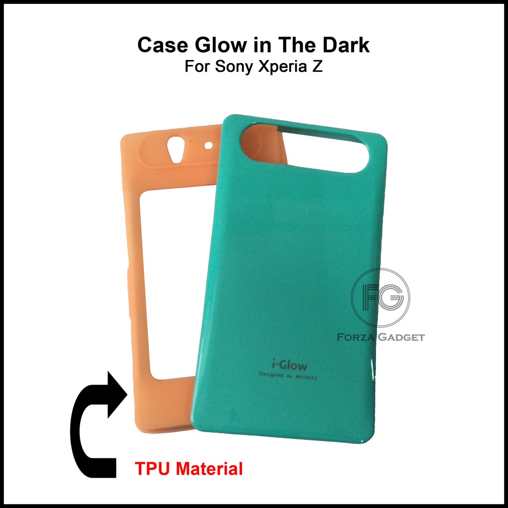 Case i-Glow for Sony Xperia Z (Glow in The Dark)