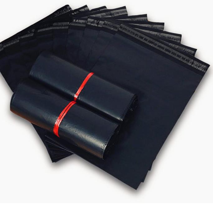 

Cuci Gudang! Polymailer Hitam Glossy 50x60cm (1 Pack = 10pcs)