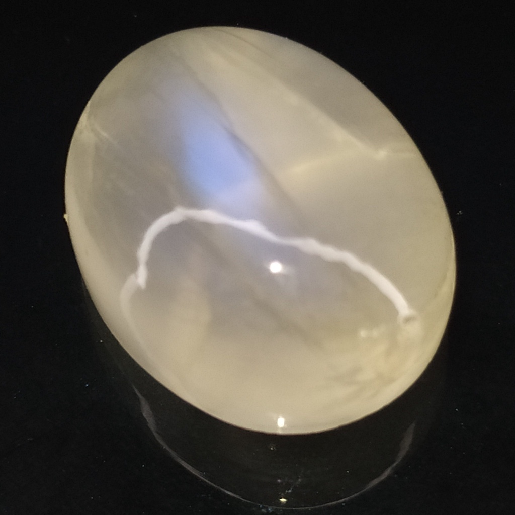 Natural White Moonstone Ceylon Biduri Bulan Gemstone