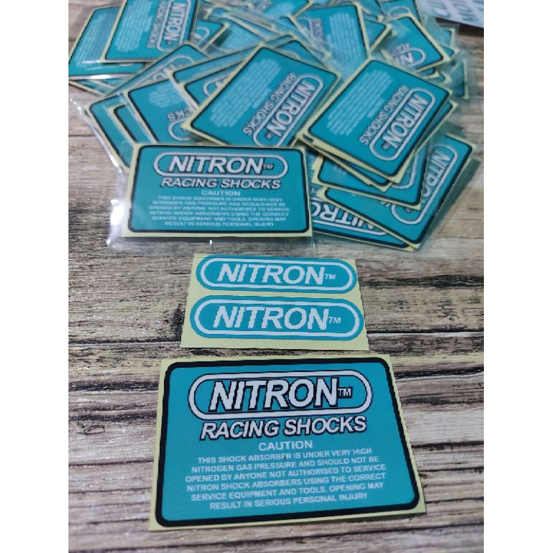 STICKER NITRON SHOCK