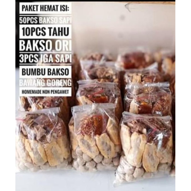 

Paket Baso Hemat Home made