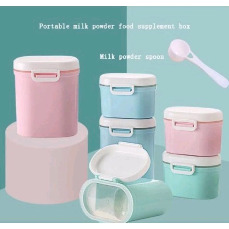 Kandila milk powder container / kotak tempat susu bubuk bayi KDL016-1 KDL016-2