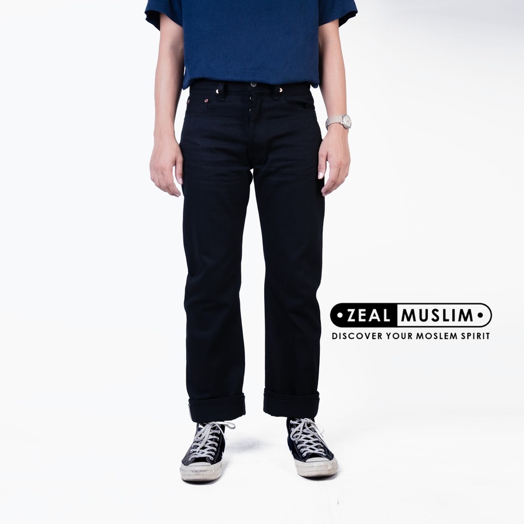 Celana Jeans RAVEN 15Oz Selvedge Denim by EARTHY GENOVA
