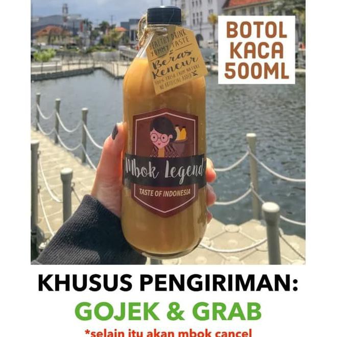 

Jamu Kunyit Asam/Beras Kencur/Beras Kencur Coklat 500 Ml Mbok Legend Kode 706