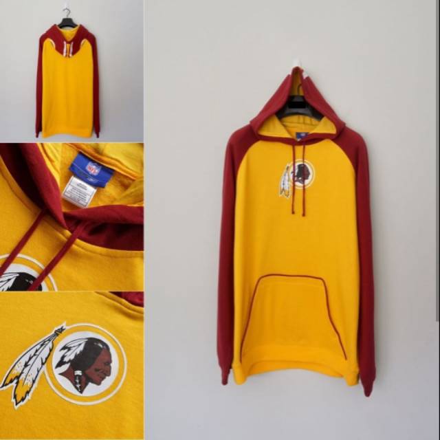 Hoodie reebok nfl yellow