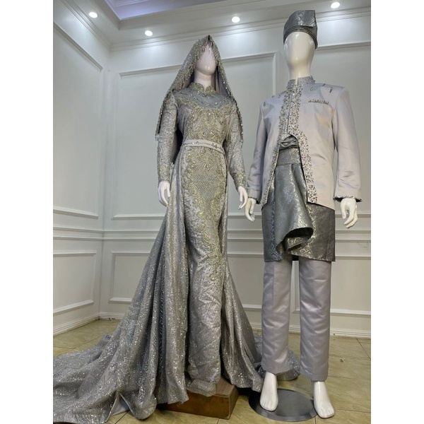 Setelan beskap koto Gadang Komplit | koto gadang Minang moder//Kebaya akad nikah | kebaya modern/kebaya terbaru