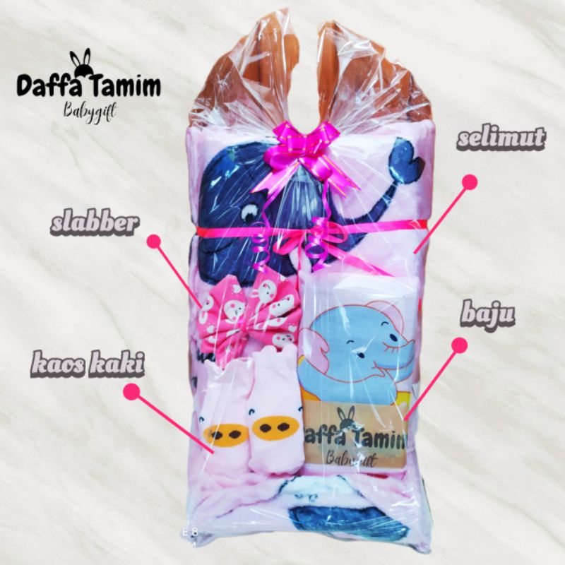 babygift set newborn cewek cowok paket perlengkapan bayi untuk kado bayi hampers parsel hadiah tilik