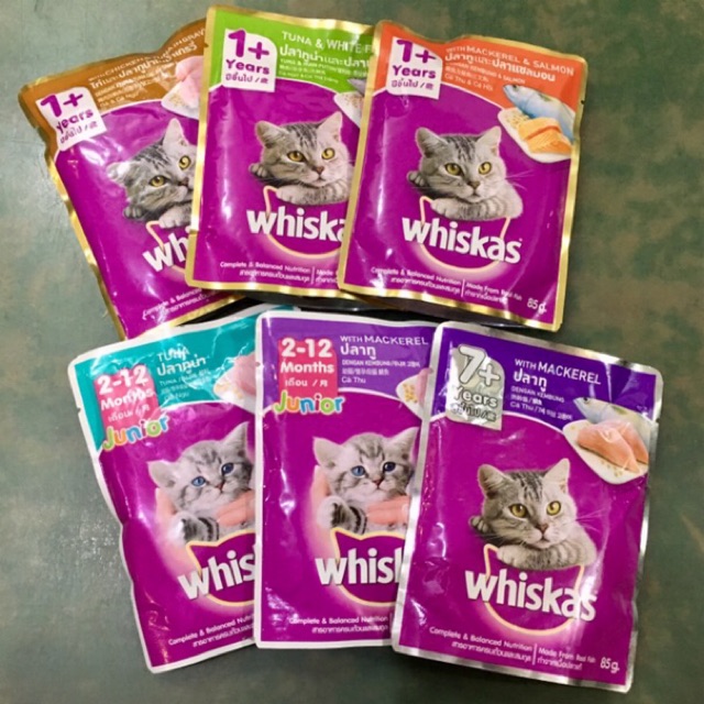 Whiskas pouch 85 gram