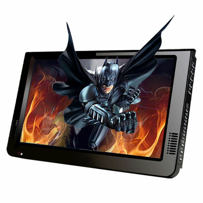 Portable TV Monitor 10 Inch DVB - T2 + Analog - Black