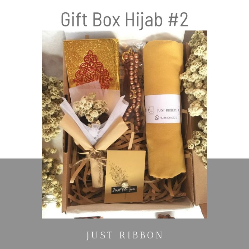

JUST RIBBON - Gift Box Hijab Square Polos #2