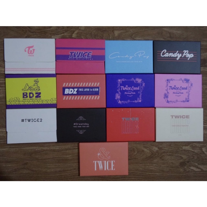 TWICE JAPAN PHOTOCARD SET
