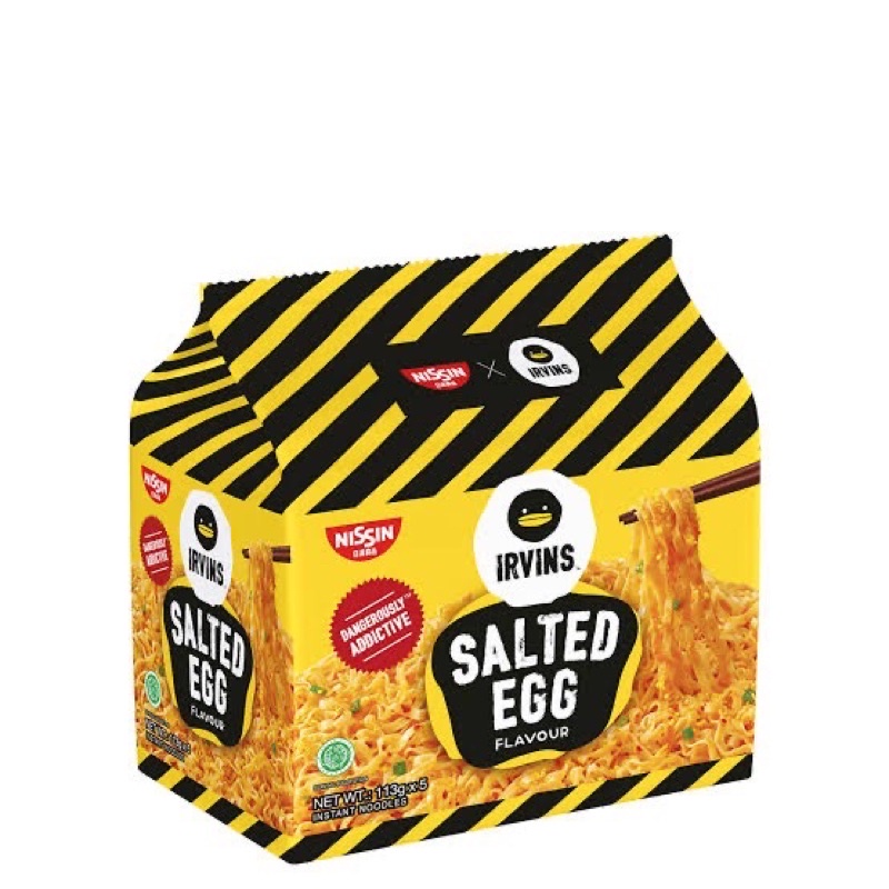 NISSIN x IRVINS Salted Egg Noodle (1pcs)