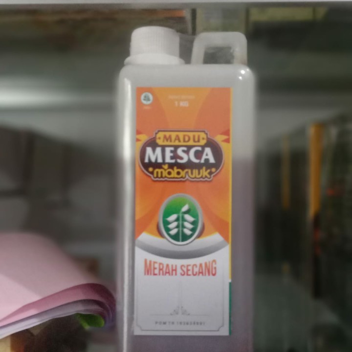

Madu Merah SECANG MESCA Murni Kemasan Satu 1 Kg Mabruuk Madu