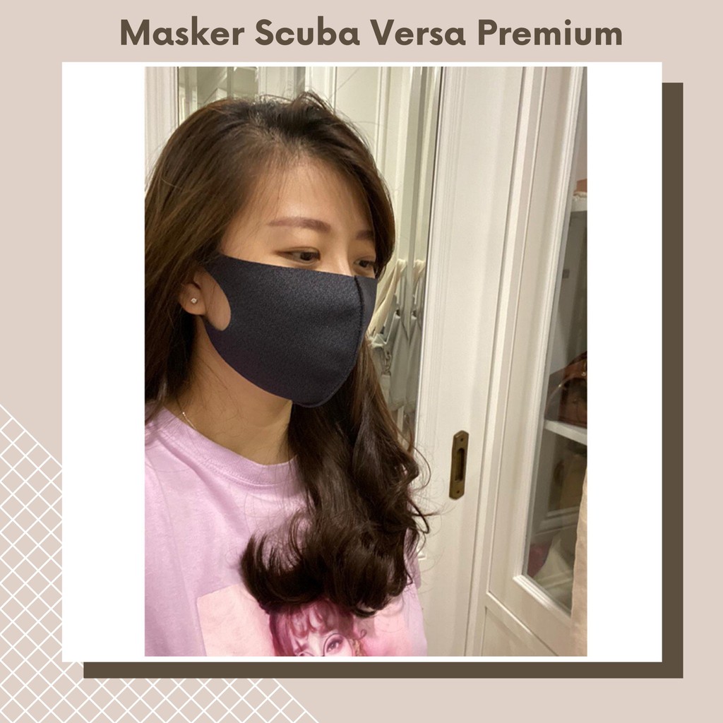 MASKER KAIN / MASKER VERSA / MASKER SCUBA TEBAL / MASKER ANTIVIRUS / ANTI KORONA / MASKER FASHION