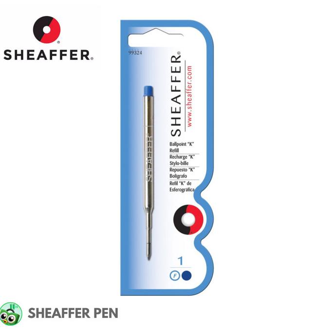 

BISA COD Sheaffer Ballpoint Refill "K" Style - Black Medium - Blister Card/PULPEN GEL/PULPEN LUCU/PULPEN 1 PACK/PENSIL WARNA/PENSIL 2B/PENGHAPUS JOYKO/PENGHAPUS LUCU/RAUTAN PENSIL PUTAR/RAUTAN ELEKTRIK/SPIDOL WARNA/SPIDOL PERMANEN/SPIDOL
