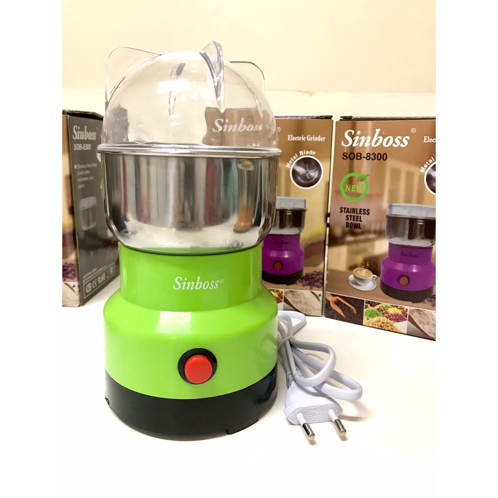 Alat Blender/Penggiling/Gilingan Kopi/Kacang-kacangan/Bumbu dapur kering/Biji Listrik - Electric Grinder Multipurpose
