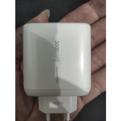 OPPO Adaptor Charger 65W Super VOOC Original Reno7 Reno6 Reno5 Reno4