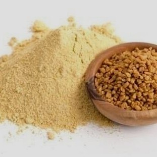 

Bubuk Biji Klabet 1Kg Kelabat Hulbah Methi Fenugreek Seed Organik Pure