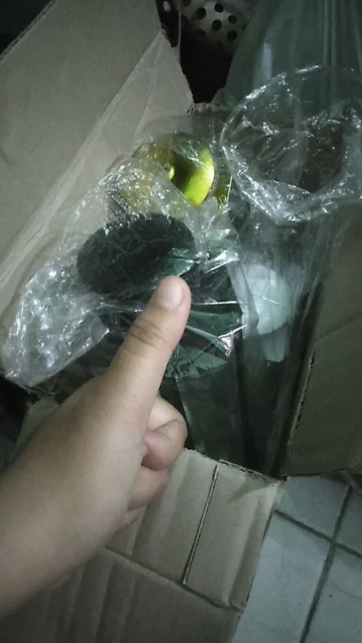 Tempat Lilin Lentera Warna