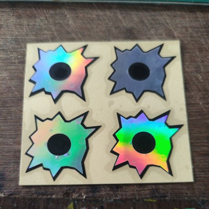 

stiker cutting gear stiker bekas pluru (A32)