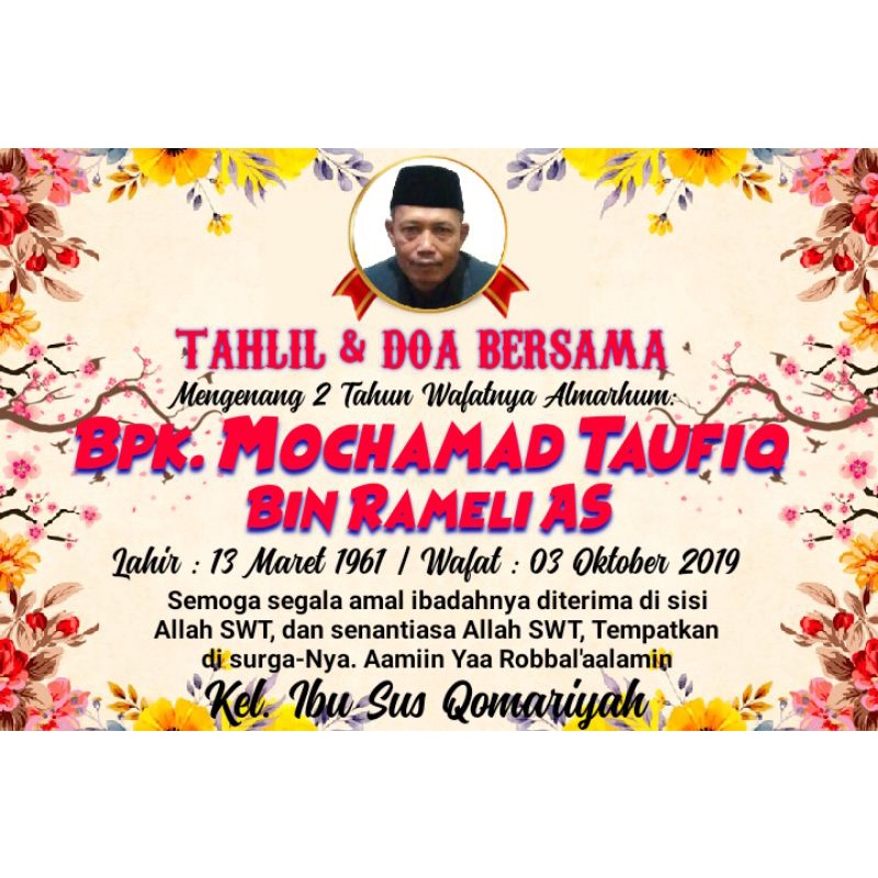 

STIKER LABEL ACARA TAHLILAN