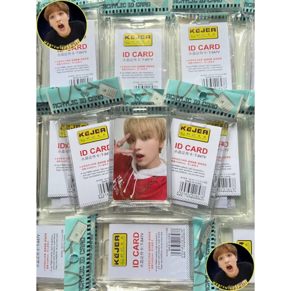 

READY STOCK ACRYLIC ID CARD KEJEA [BACA DESKRIPSI]