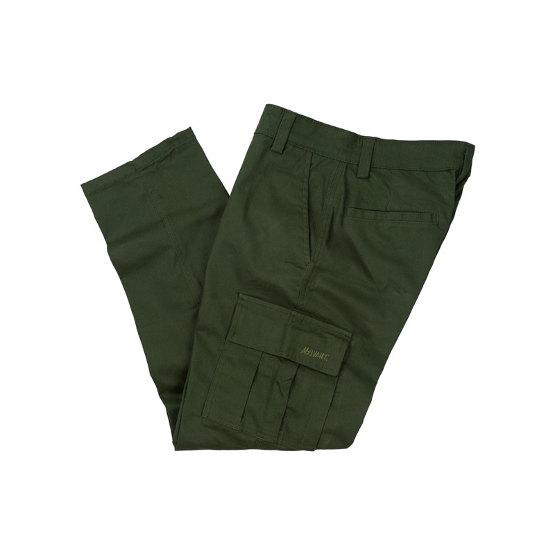 MCLP HUSTON ARMY GREEN - MELVANT CARGO LONGPANT