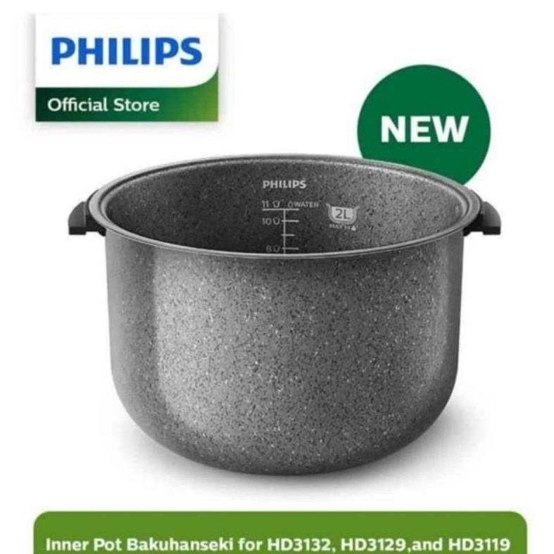 Inner Pot / Panci Magic Com Philips 2L Original