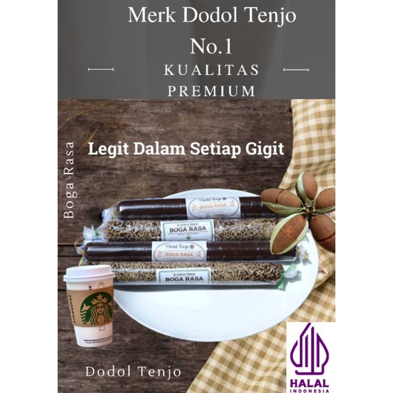 Dodol Tenjo Boga Rasa Varian 200-250-500 Gram