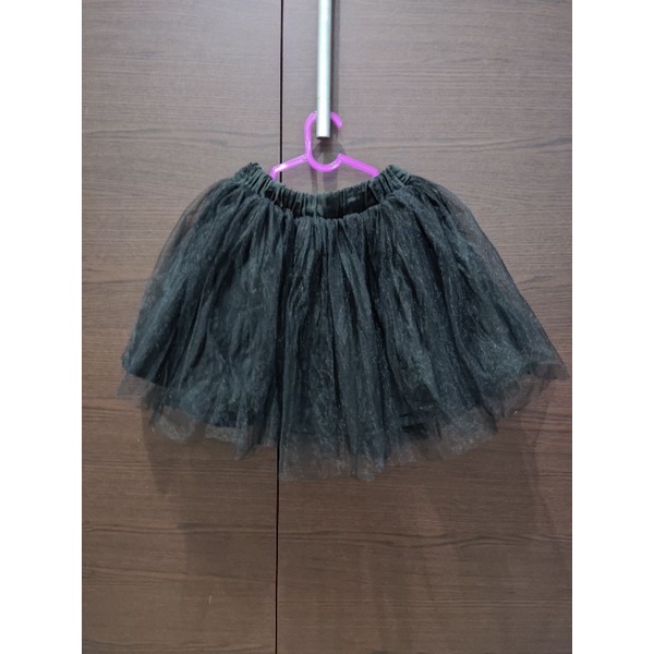 preloved rok tutu hitam anak