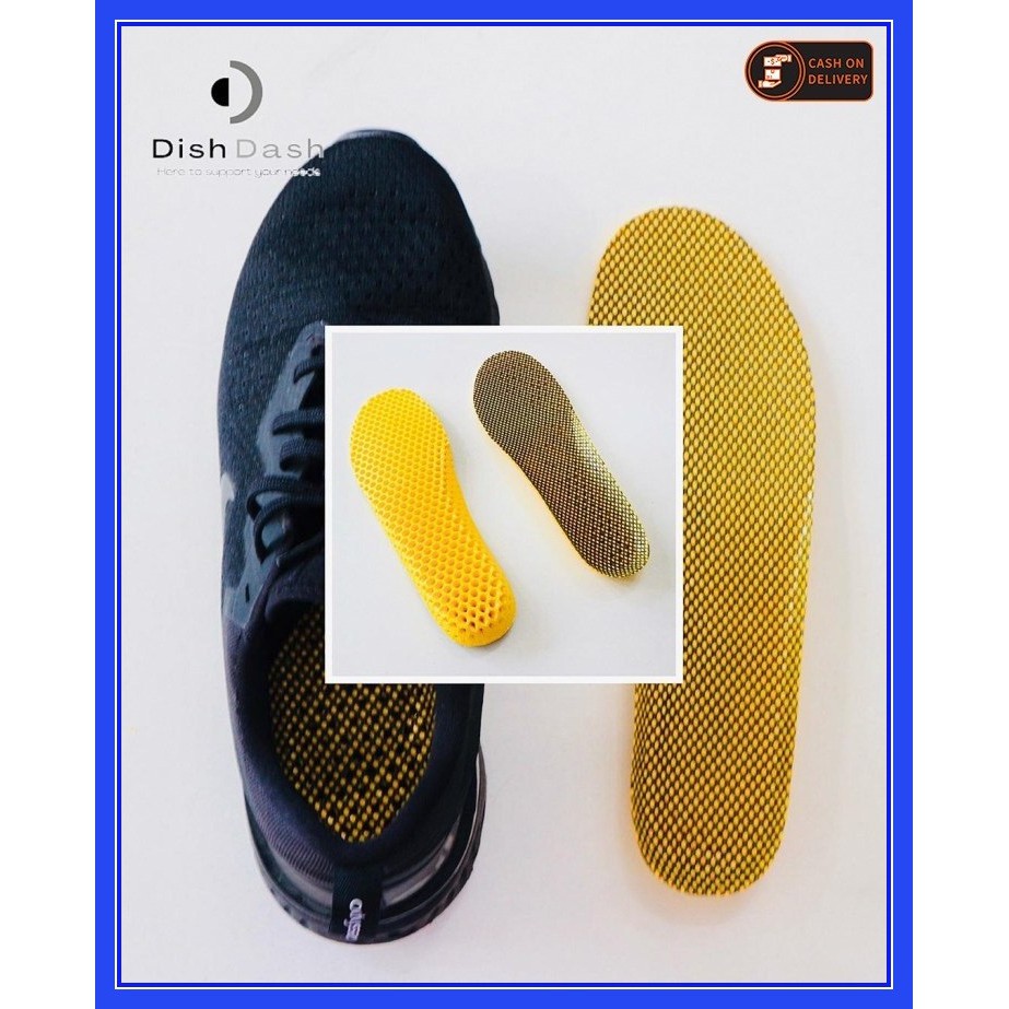 [BAYAR DI TEMPAT] 1 Pasang Insole Sepatu Sporty Untuk Semua Sepatu Anti PANAS dan BAU / Insoles Shoe Tree Empuk Size