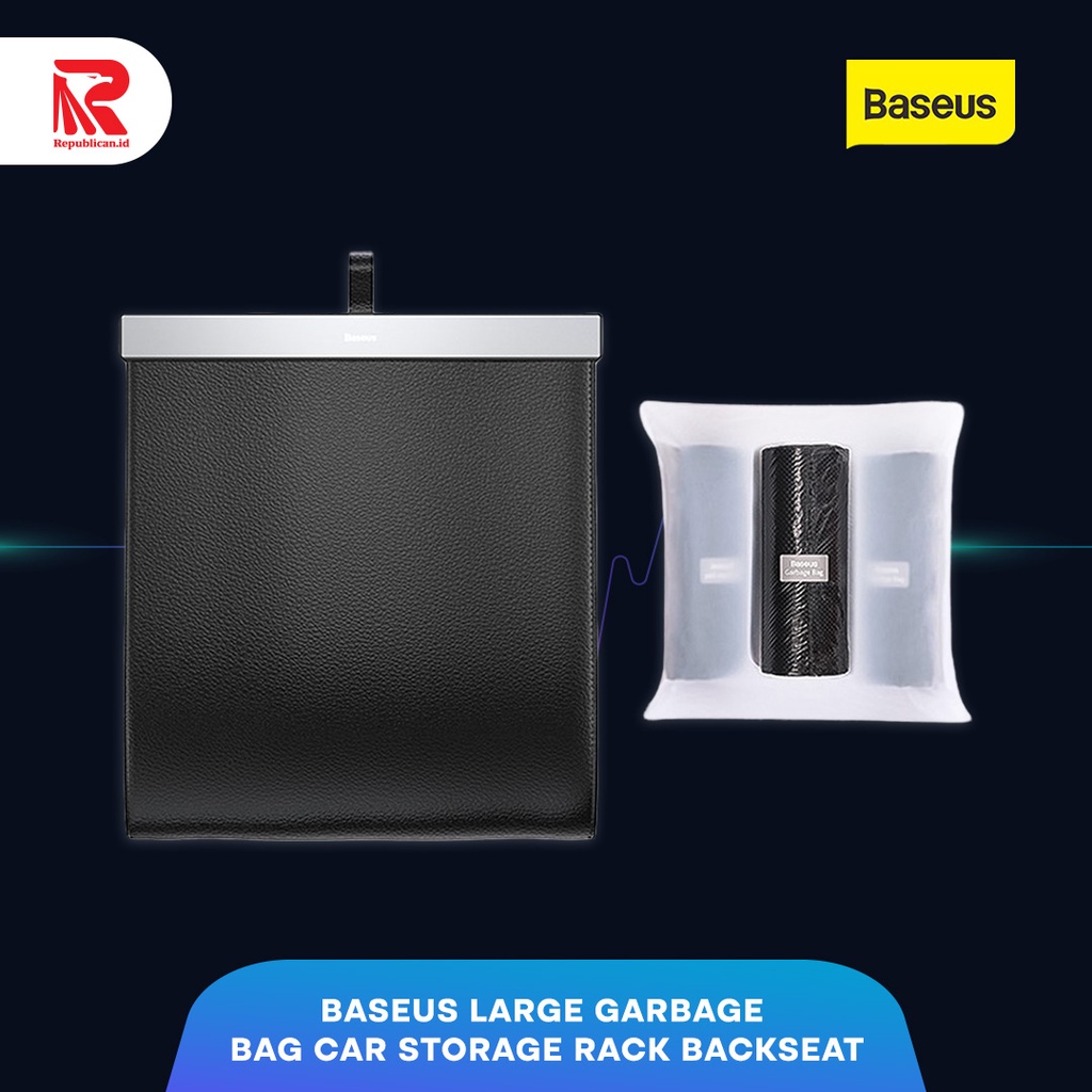 BASEUS LARGE GARBAGE BAG CAR STORAGE RACK BACKSEAT