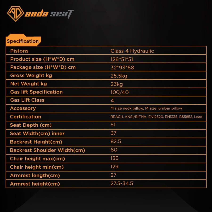 ANDASEAT Jungle Series Premium Kursi - Chair Gaming