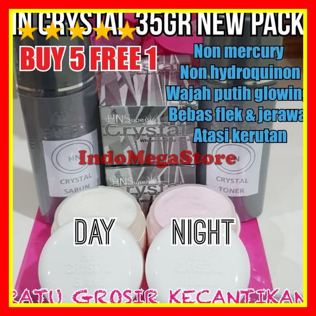 CREAM HN ORIGINAL CRYSTAL EMBOSS ASLI HN KRISTAL 25 GRAM Shopee