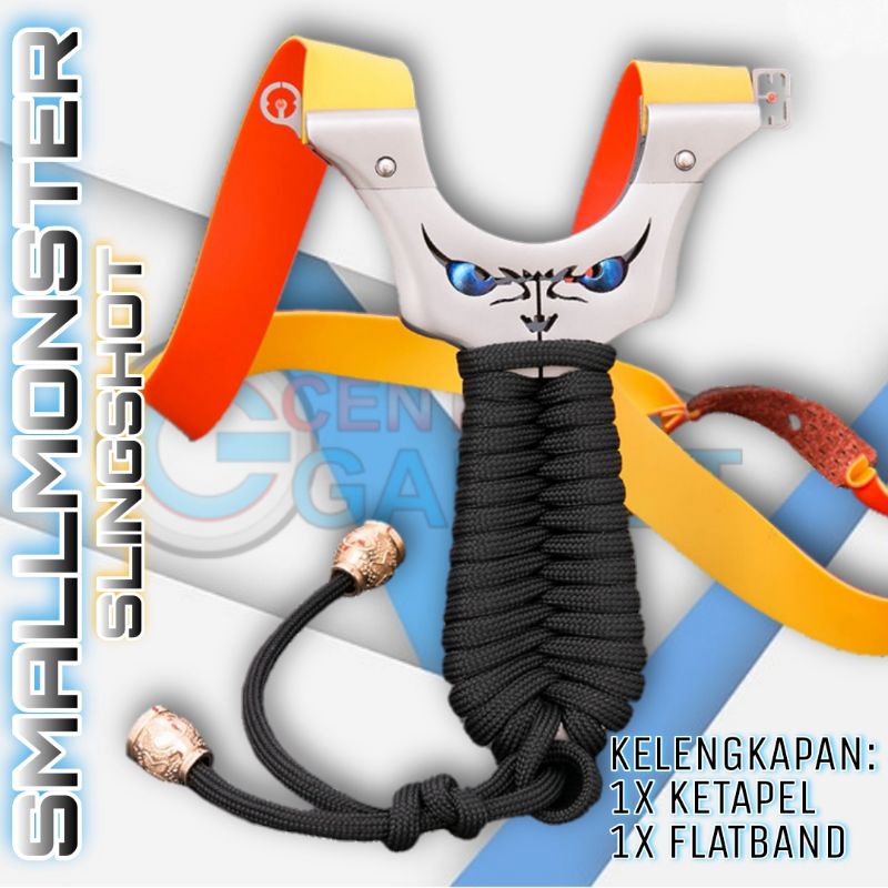 Ketapel Berburu Ketapel Tactical Slingshot Ketapel Stainless Steel Small Monster Original