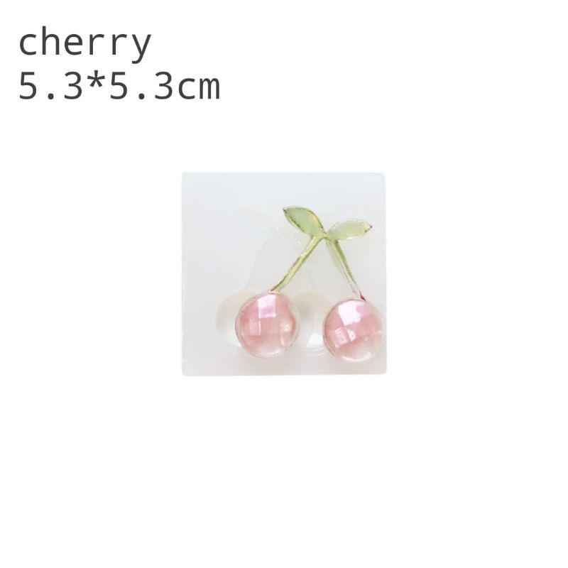 CETAKAN FONDANT SILIKON LUCU BENTUK CHERRY C13