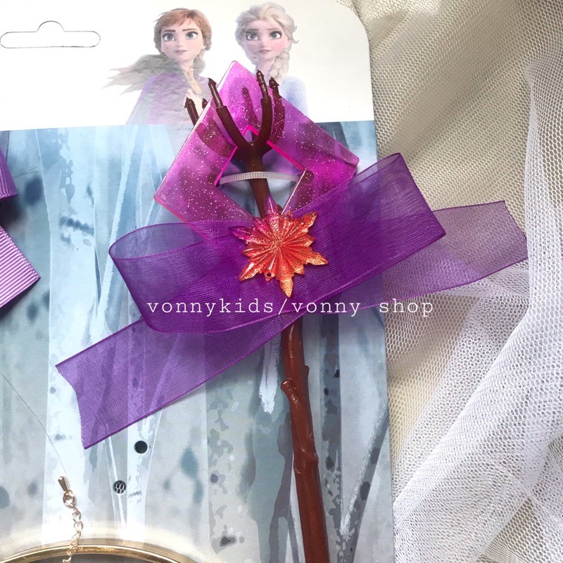 (1set) Aksesoris Anak Princess Frozen II Frozen Princess Elsa dan Anna