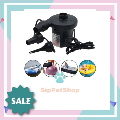 PROMO POMPA ANGIN LISTRIK ELEKTRIK TIUP SEDOT VACUUM BAG KOLAM KASUR PELAMPUNG