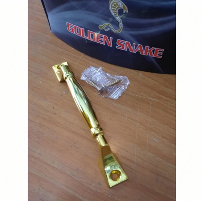 COD Tarikan Laci Kode 007 Gold (1Pcs + 2 sekrup) Handle Handel Lemari Pintu Jendela Jendla HIGH QUAL