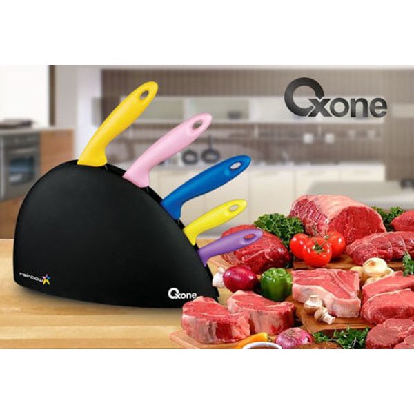 Oxone Pisau Set 5 Pcs Rainbow OX-606 Knife Set