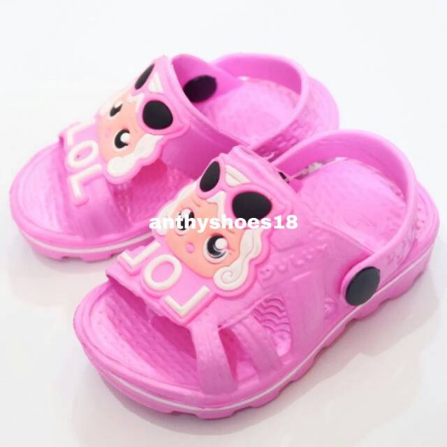 Sandal Tali Karet Anak Bayi Perempuan LOL DULUX 271 19-24