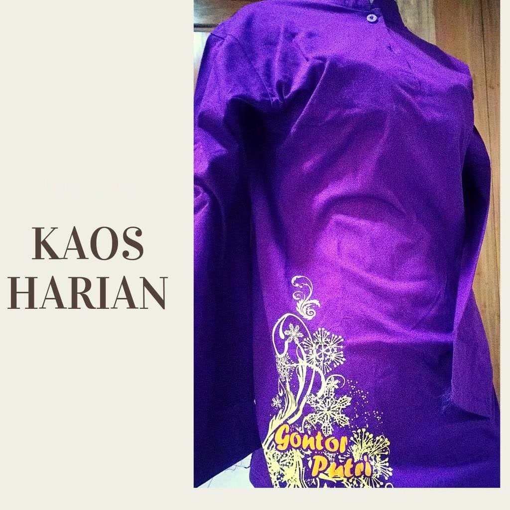 TA GONTOR- KAOS GONTOR/ KAOS HARIAN SANTRI /SANTRI/SANTRIWATI/PESANTREN/PONDOK