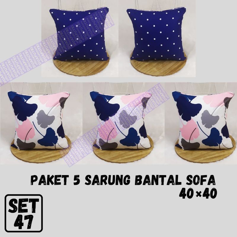 SARUNG BANTAL SOFA SET / DAUN SERIES