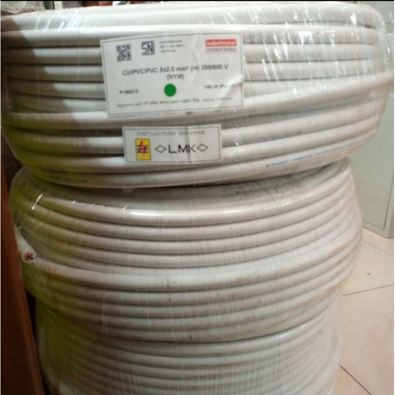 Kabel NYM 5x4mm merk Kabel Metal / KabelMetal @100M