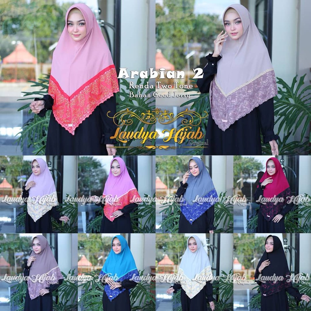 PROMO BERGO ARABIAN RENDA BY LAUDYA HIJAB