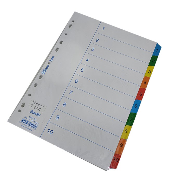 

Tokotab - Devider Bantex 6240 A4 1-10