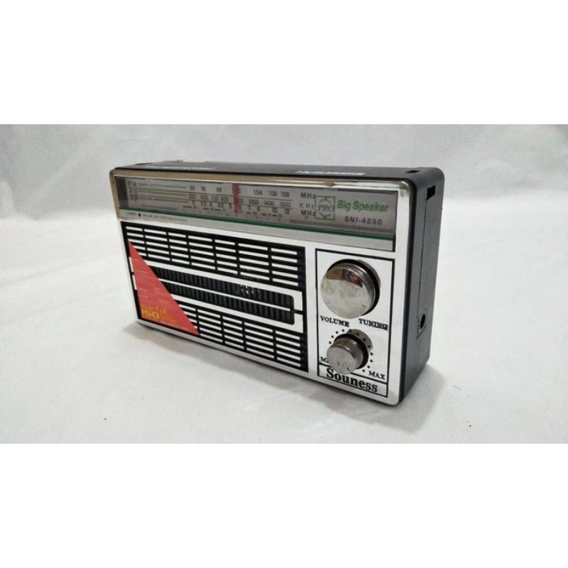 RADIO MURAH SOUNESS SNI- 4250 AC-DC