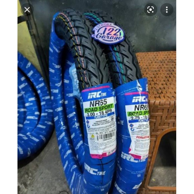 ban luar irc standar rxking tubetype 275x18 dan 300x18 nr65