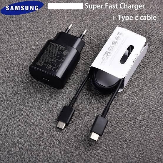 Charger Samsung Fast Charging Type C Original 100% Full Set / Charger Samsung 25Watt / Charger Samsung 45Watt / Casan Fast Charging